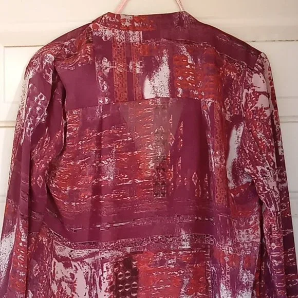 Forever 21 Sheer Blouse Size XS - Picture 2 of 6